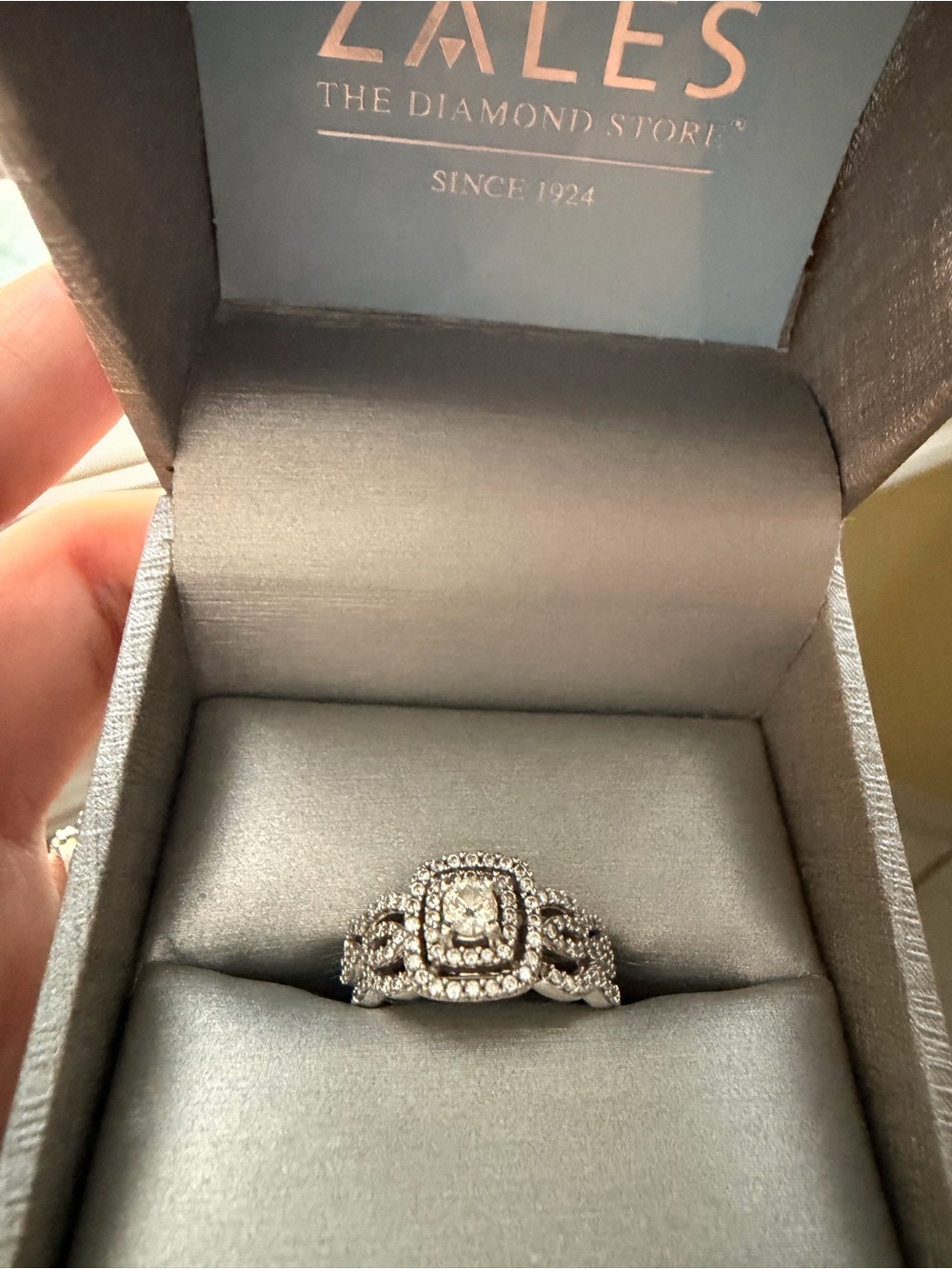 Zales Diamond Engagement/ Bridal Set